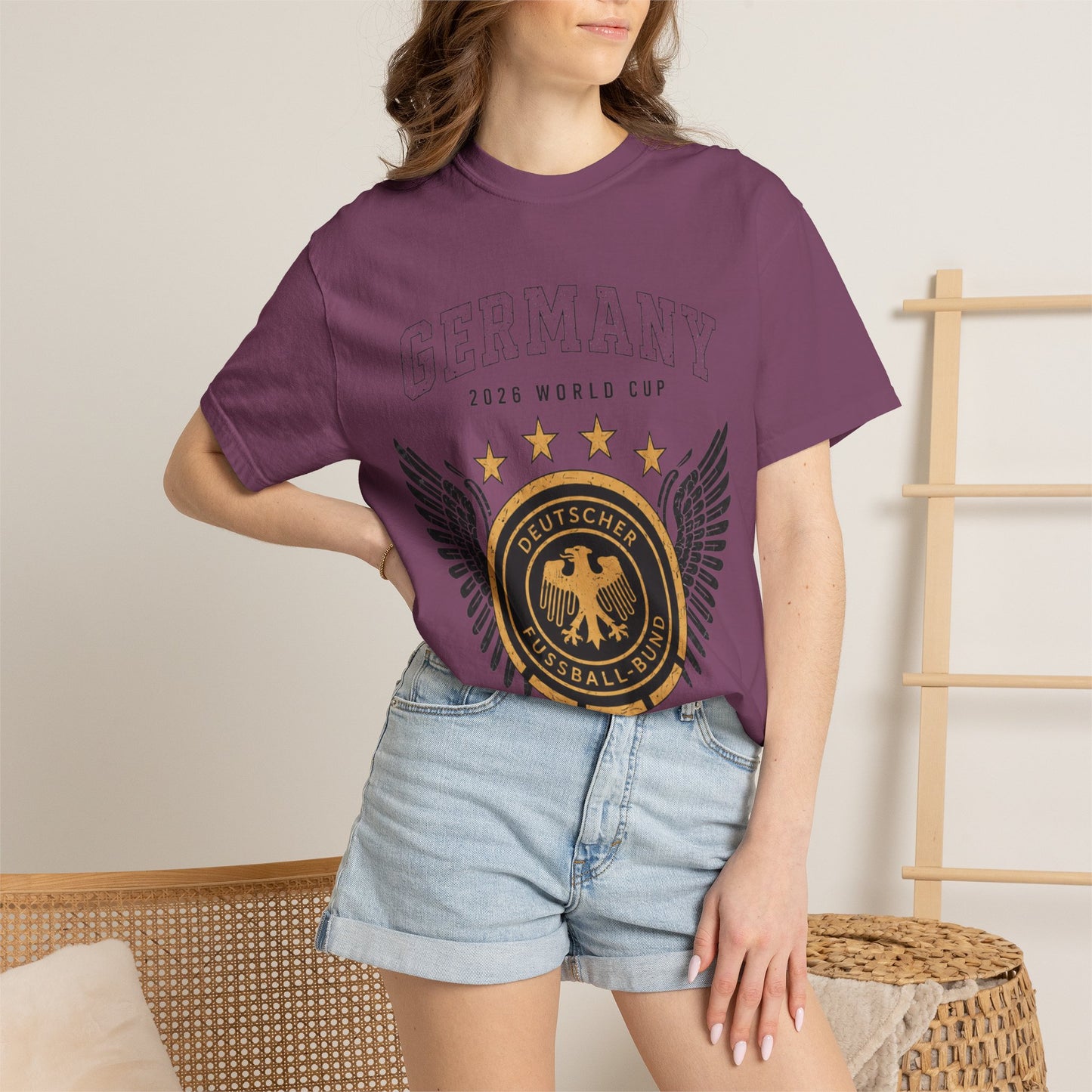 Germany Unisex Garment-Dyed T-shirt