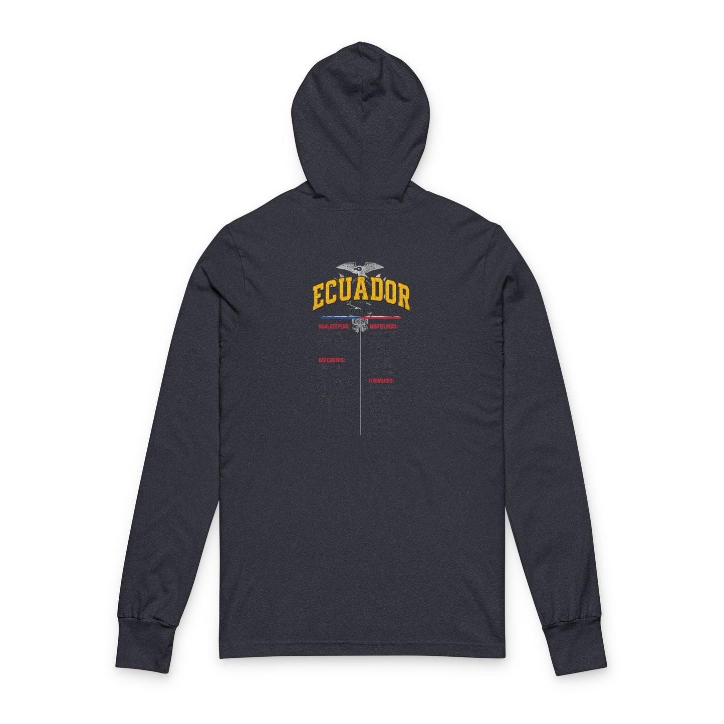 FIFA ECUADOR Hoodie Tee — Lightweight Hooded Long-Sleeve Shirt