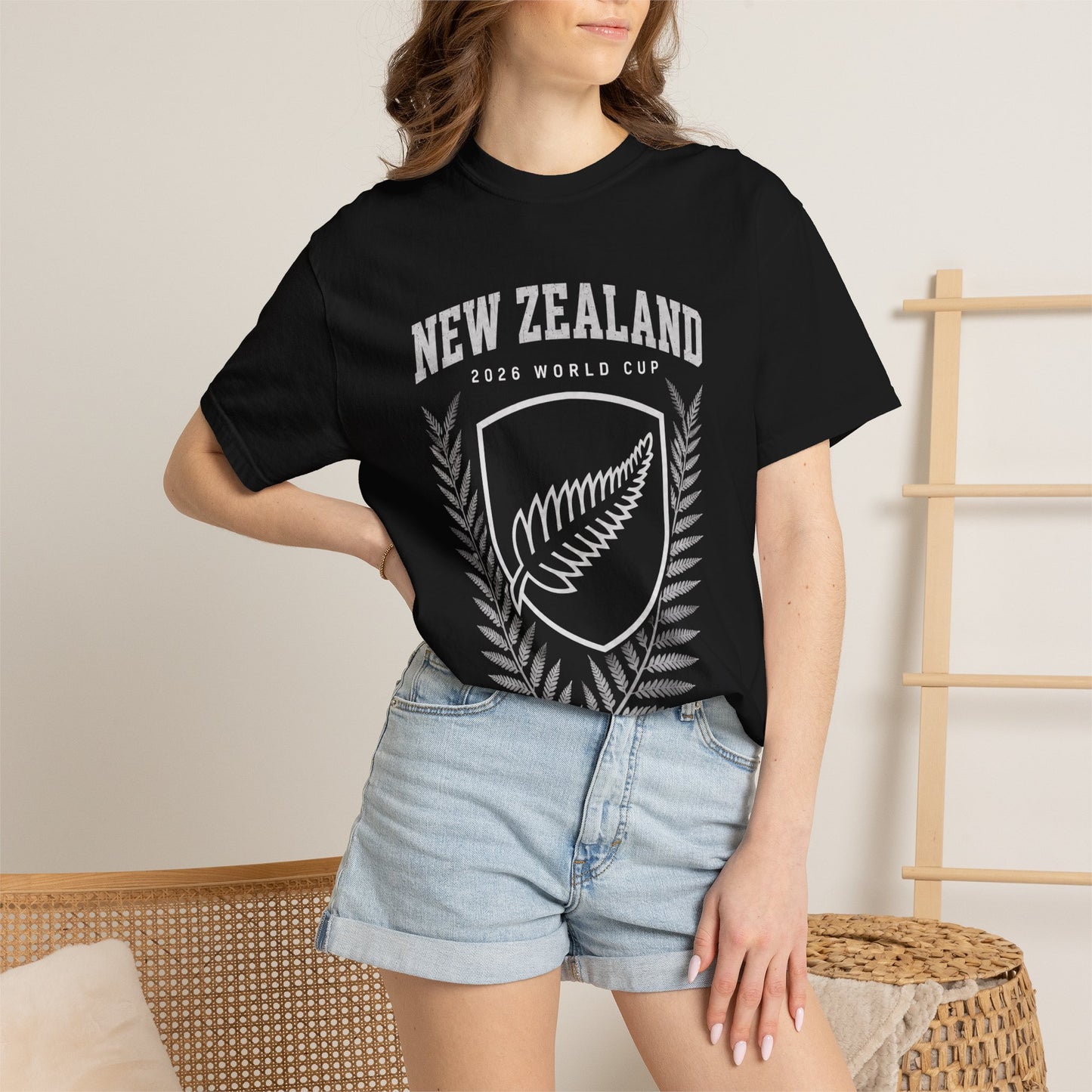 NEW ZEALAND Unisex Garment-Dyed T-shirt