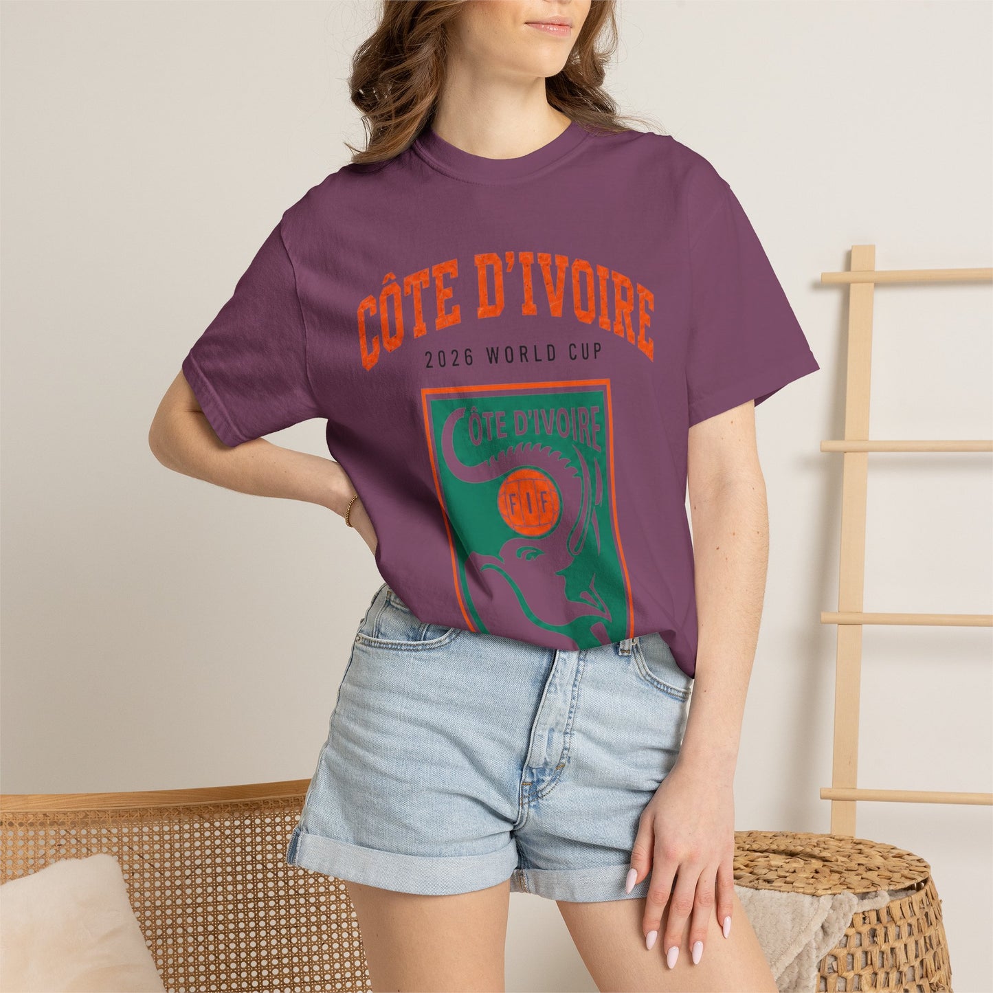 COTE D'IVOIRE Unisex Garment-Dyed T-shirt
