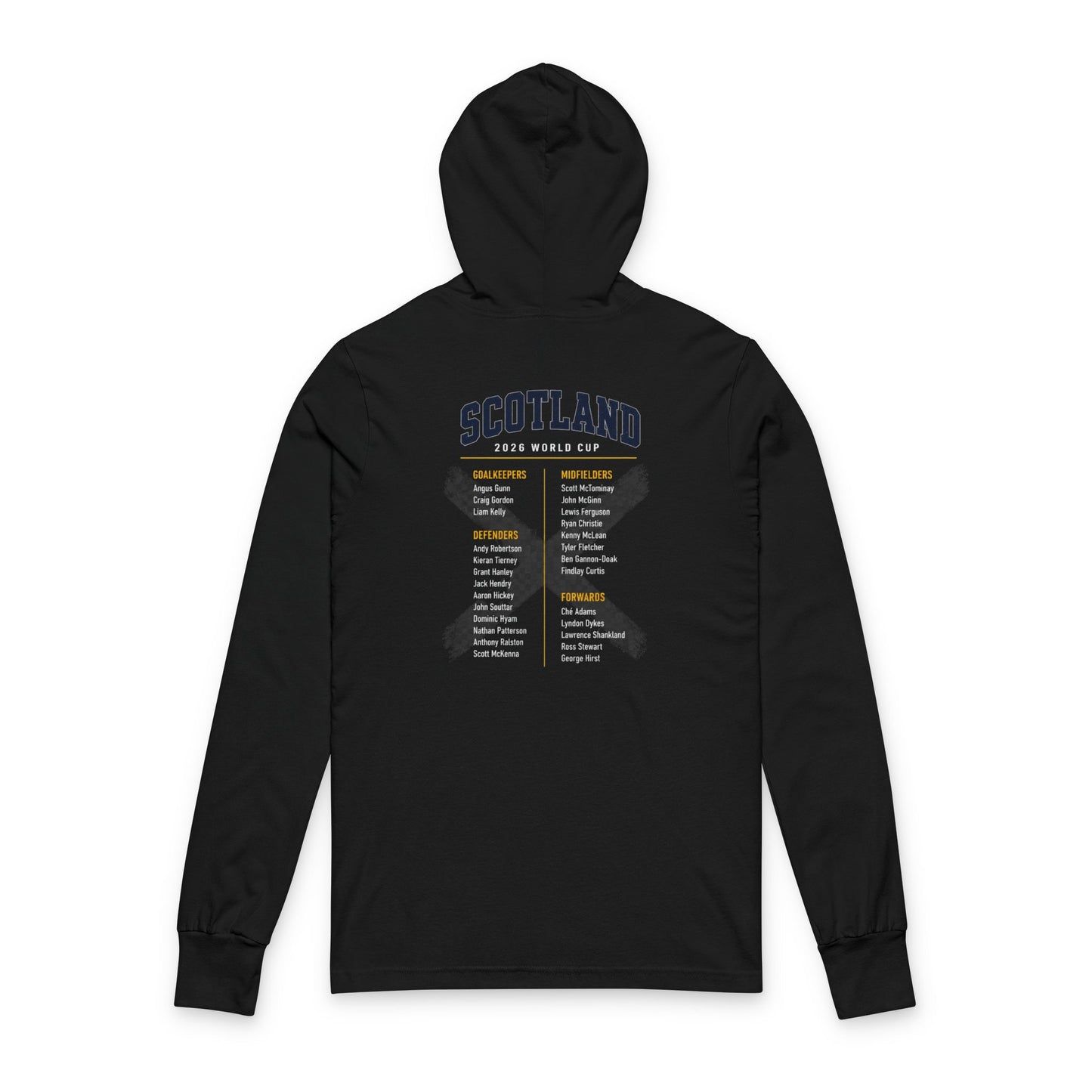 SCOTLAND Hoodie Tee — Lightweight Hooded Long-Sleeve Shirt