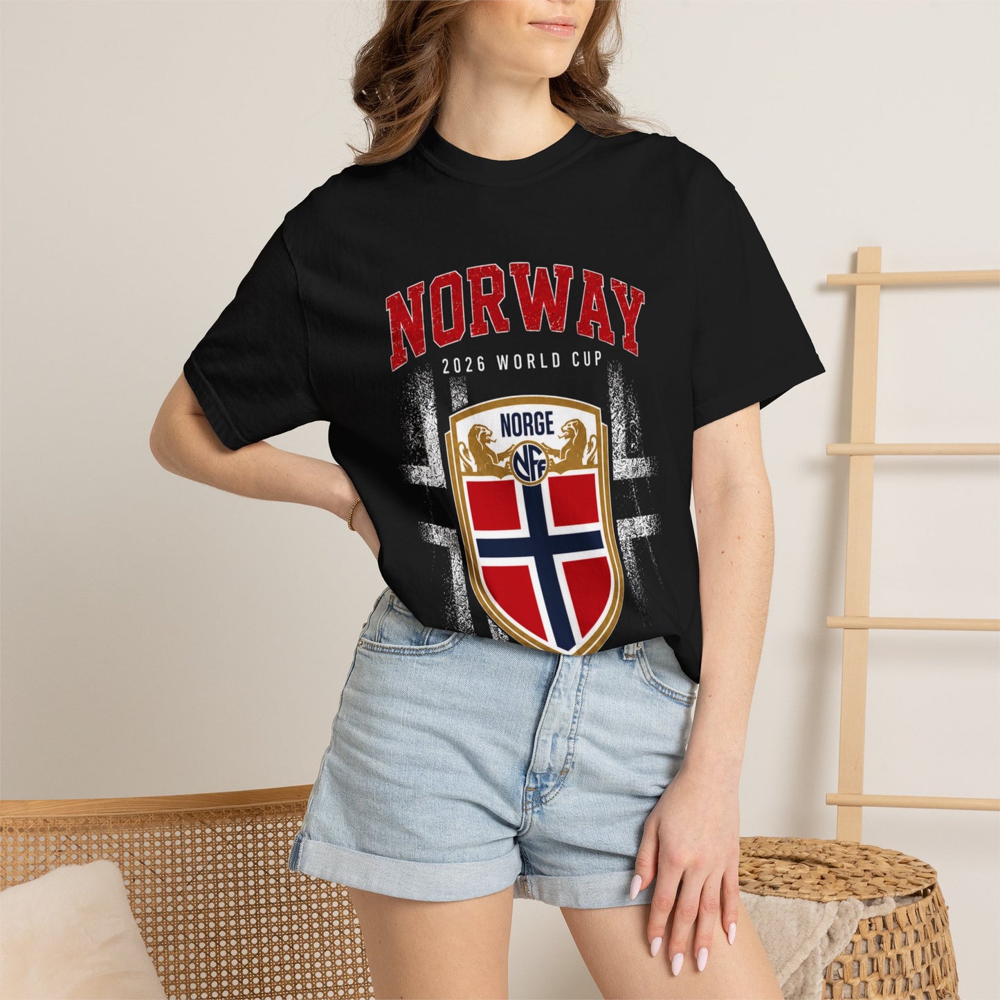FIFA NORWAY Unisex Garment-Dyed T-shirt