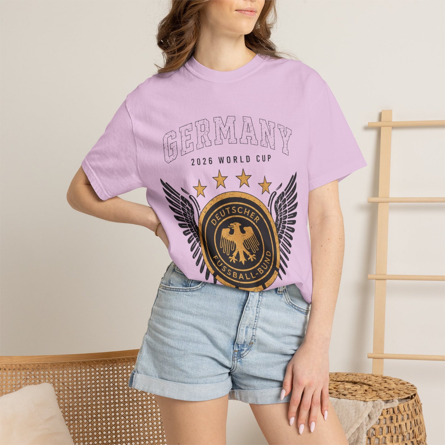 Germany Unisex Garment-Dyed T-shirt