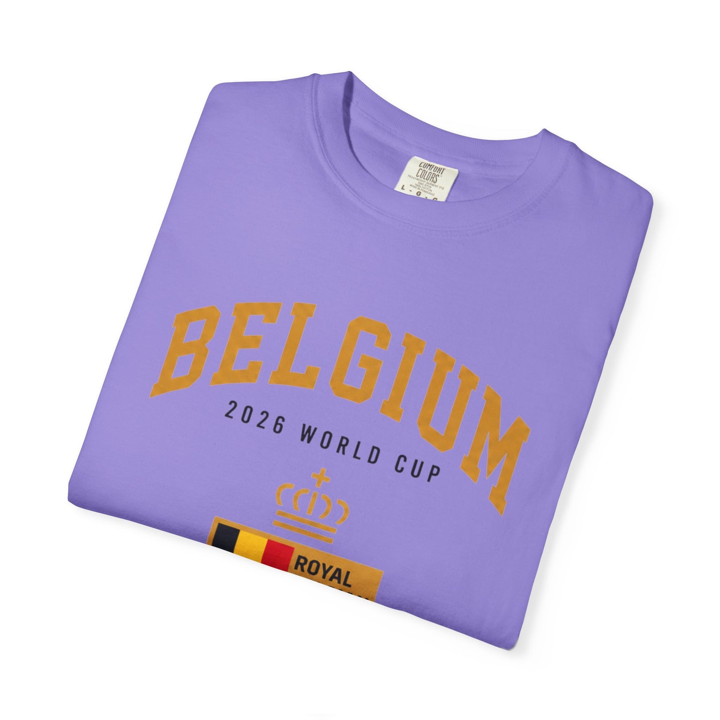 Belgium Unisex Garment-Dyed T-shirt