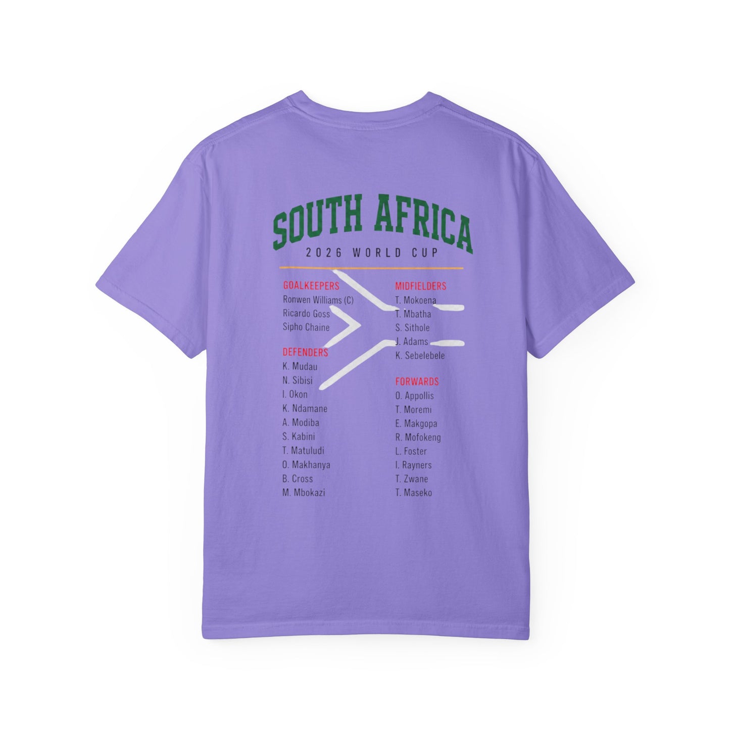 FIFA SOUTH AFRICA Unisex Garment-Dyed T-shirt
