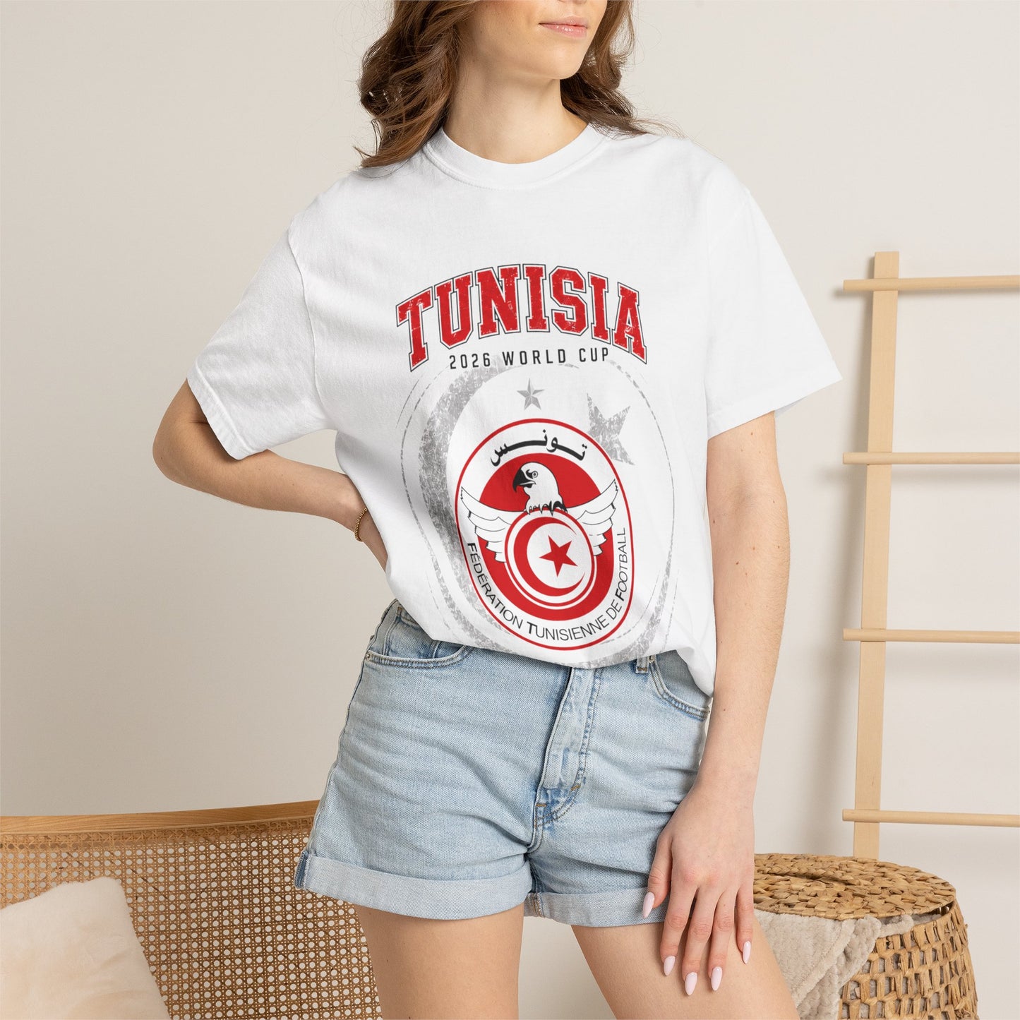 TUNISIA Unisex Garment-Dyed T-shirt