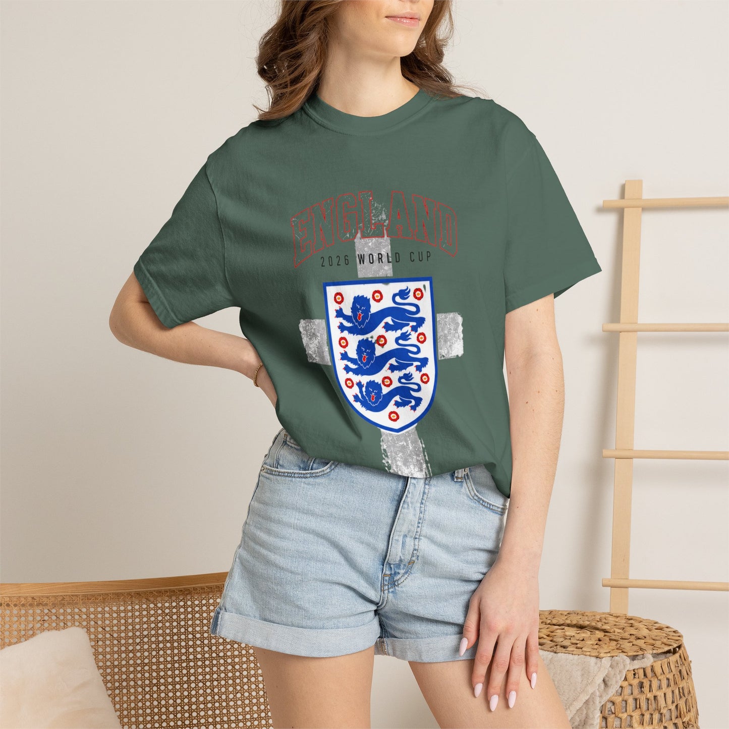 ENGLAND Unisex Garment-Dyed T-shirt