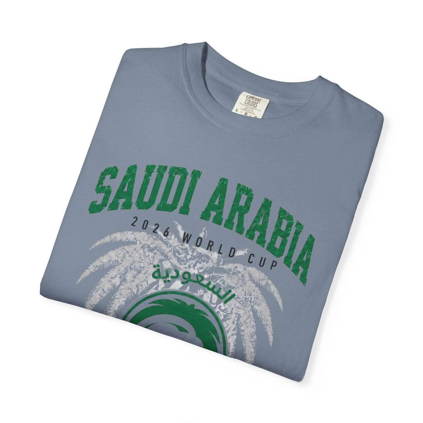 SAUDI ARABIA Unisex Garment-Dyed T-shirt