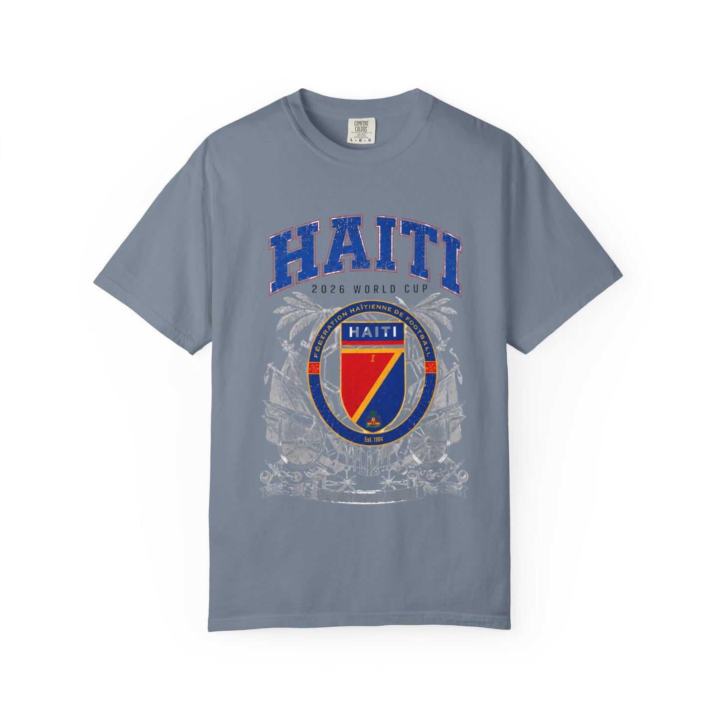 HAITI Unisex Garment-Dyed T-shirt