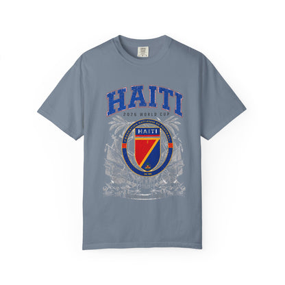 HAITI Unisex Garment-Dyed T-shirt