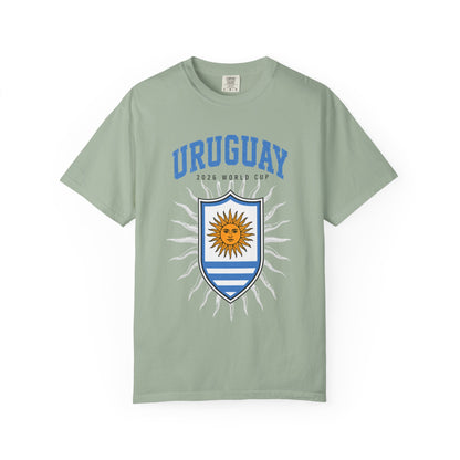Uruguay Unisex Garment-Dyed T-shirt