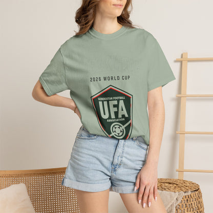 UZBEKISTAN Unisex Garment-Dyed T-shirt