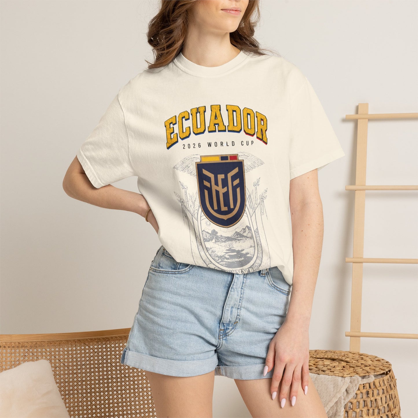 ECUADOR Unisex Garment-Dyed T-shirt