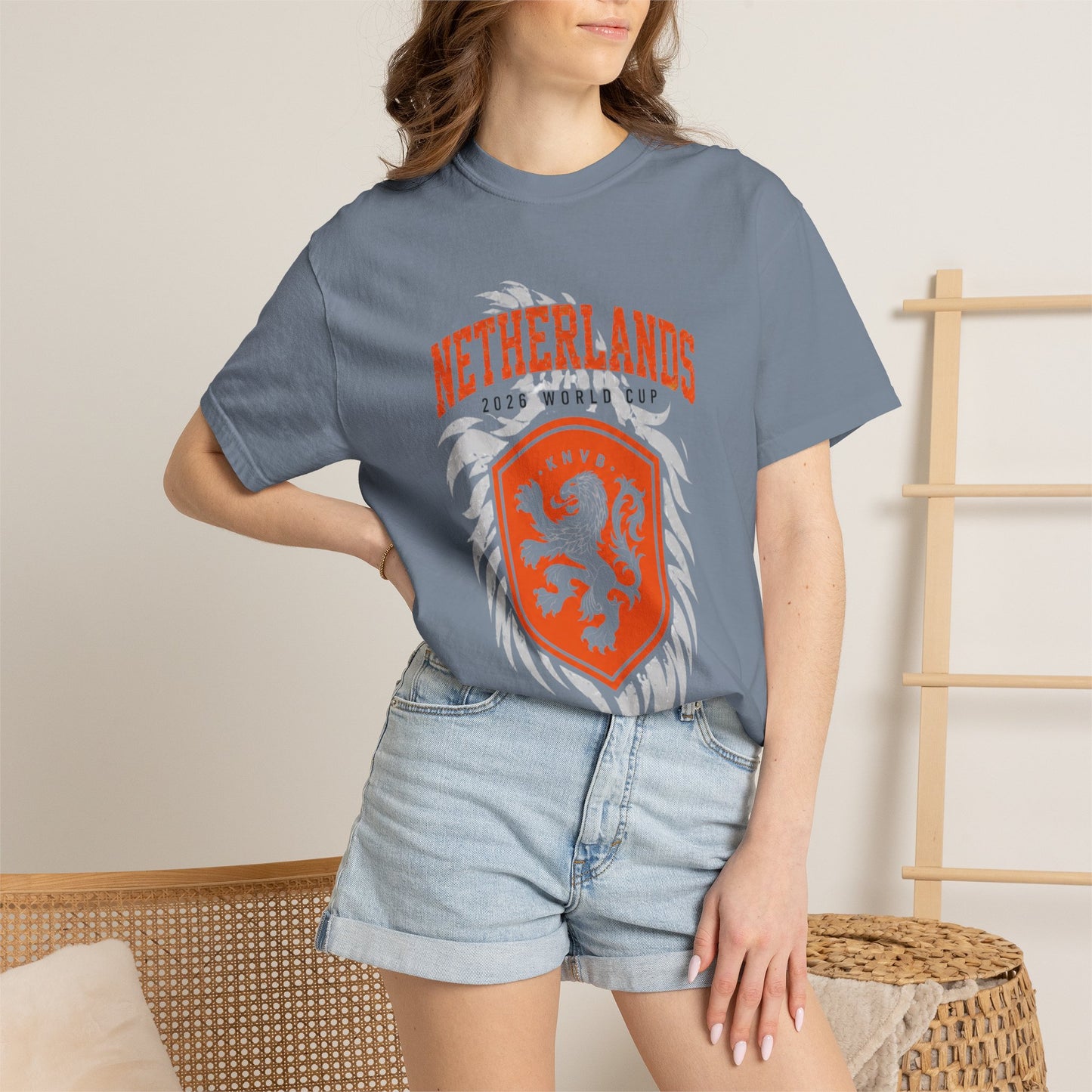 FIFA NETHERLANDS Unisex Garment-Dyed T-shirt