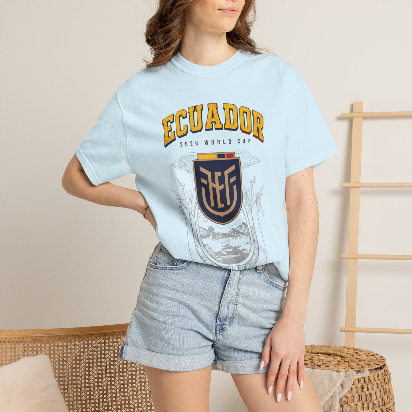 ECUADOR Unisex Garment-Dyed T-shirt