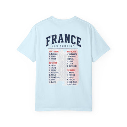 France Unisex Garment-Dyed T-shirt