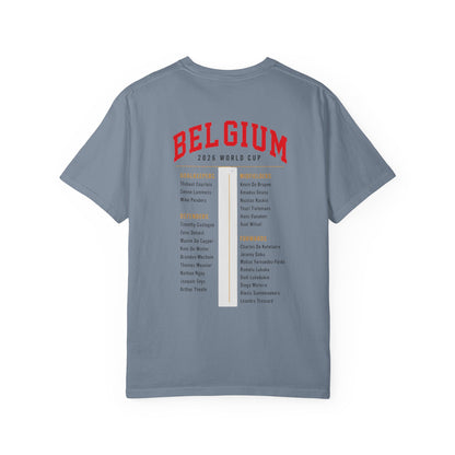 Belgium Unisex Garment-Dyed T-shirt