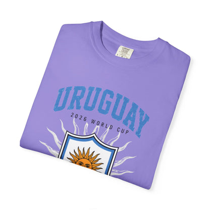 Uruguay Unisex Garment-Dyed T-shirt