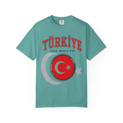 Turkey Unisex Garment-Dyed T-shirt