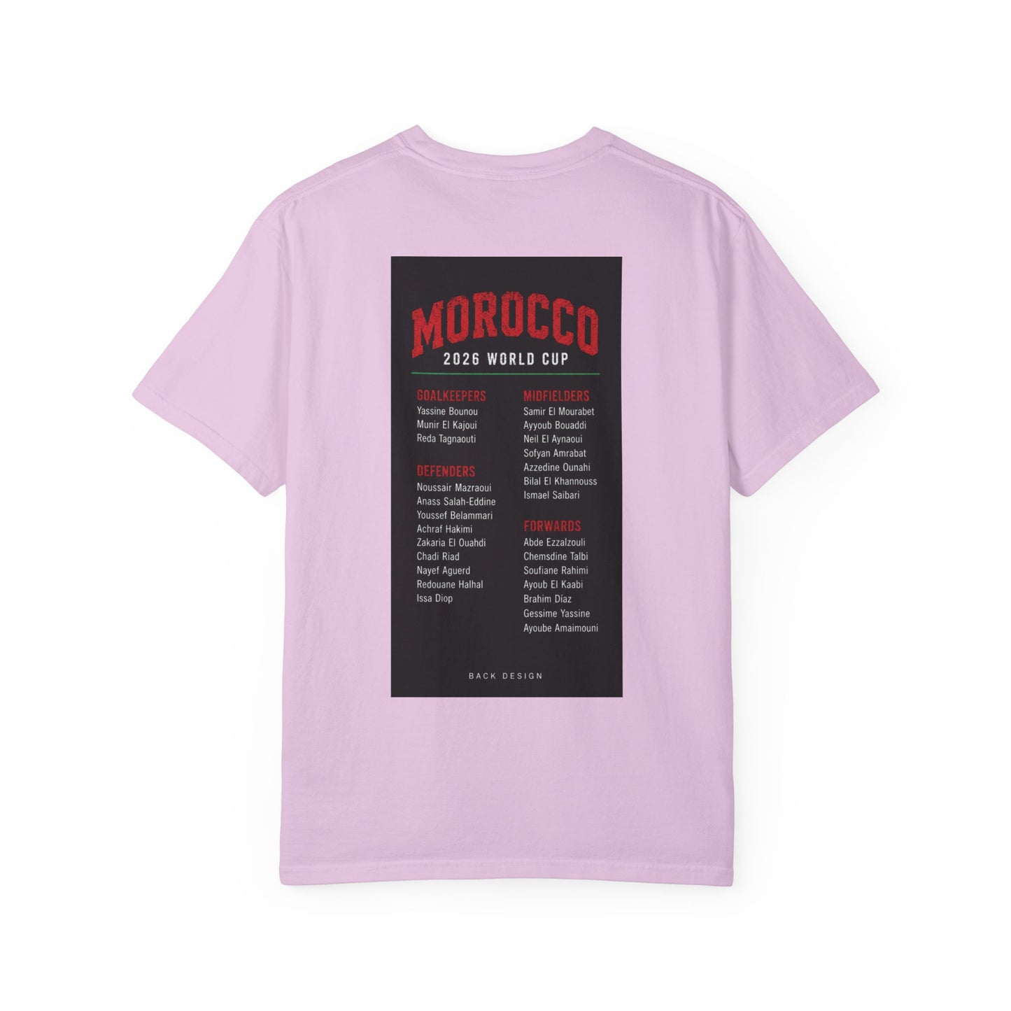 MOROCCO Unisex Garment-Dyed T-shirt