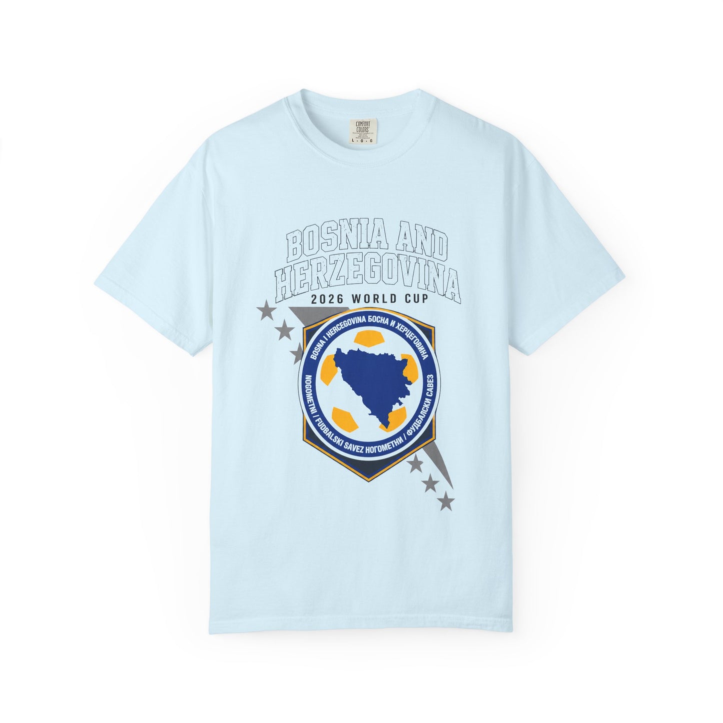 BOSNIA AND HERZEGOVINA Unisex Garment-Dyed T-shirt