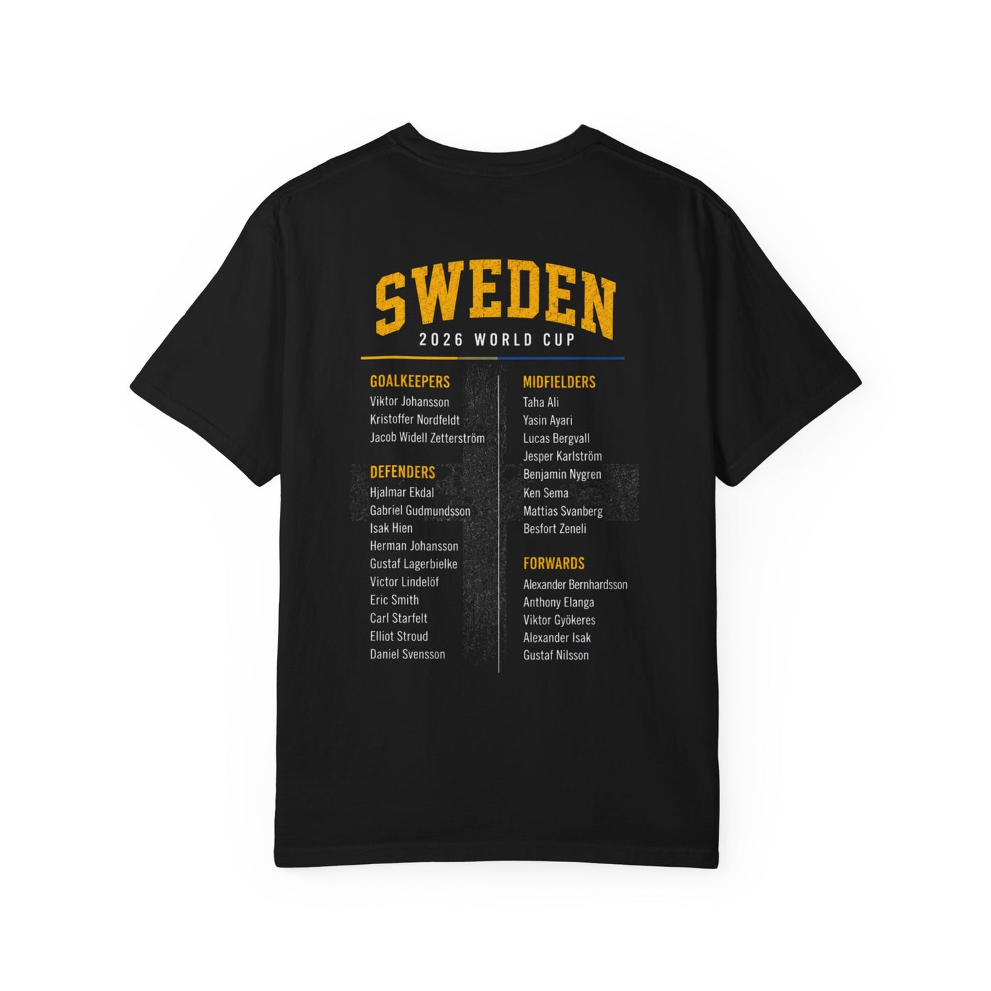SWEDEN Unisex Garment-Dyed T-shirt