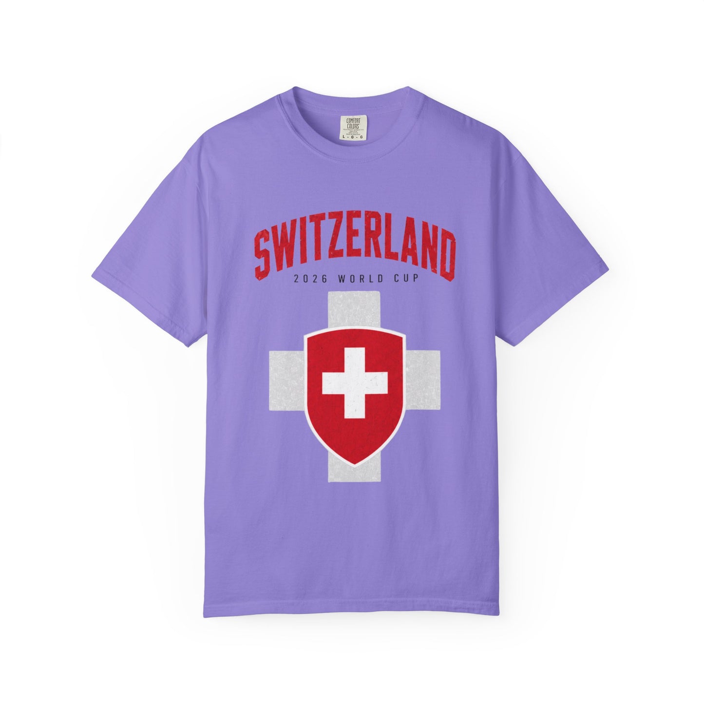 SWITZERLAND Unisex Garment-Dyed T-shirt