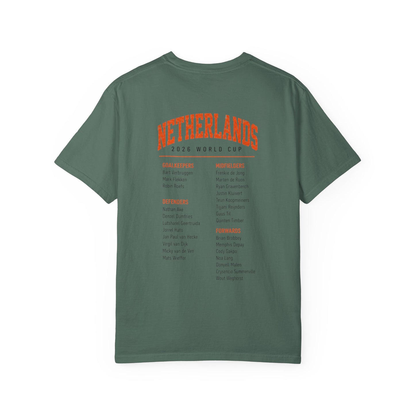 FIFA NETHERLANDS Unisex Garment-Dyed T-shirt