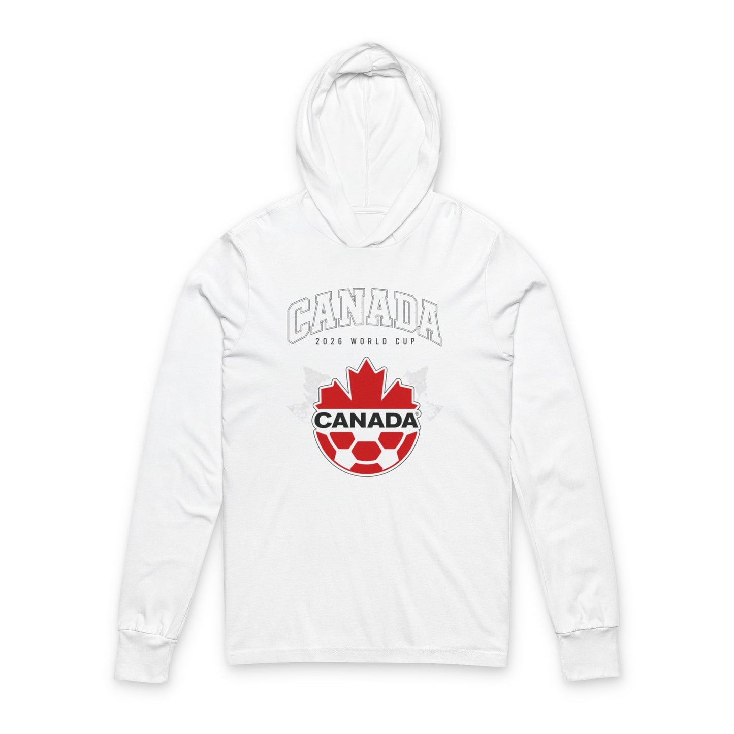 CANADA Hoodie Tee — Lightweight Hooded Long-Sleeve Shirt