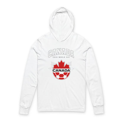 CANADA Hoodie Tee — Lightweight Hooded Long-Sleeve Shirt