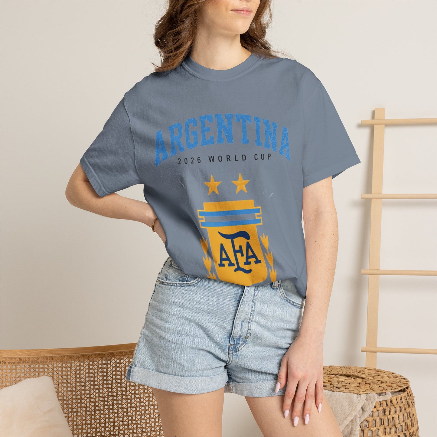 FIFA ARGENTINA Unisex Garment-Dyed T-shirt