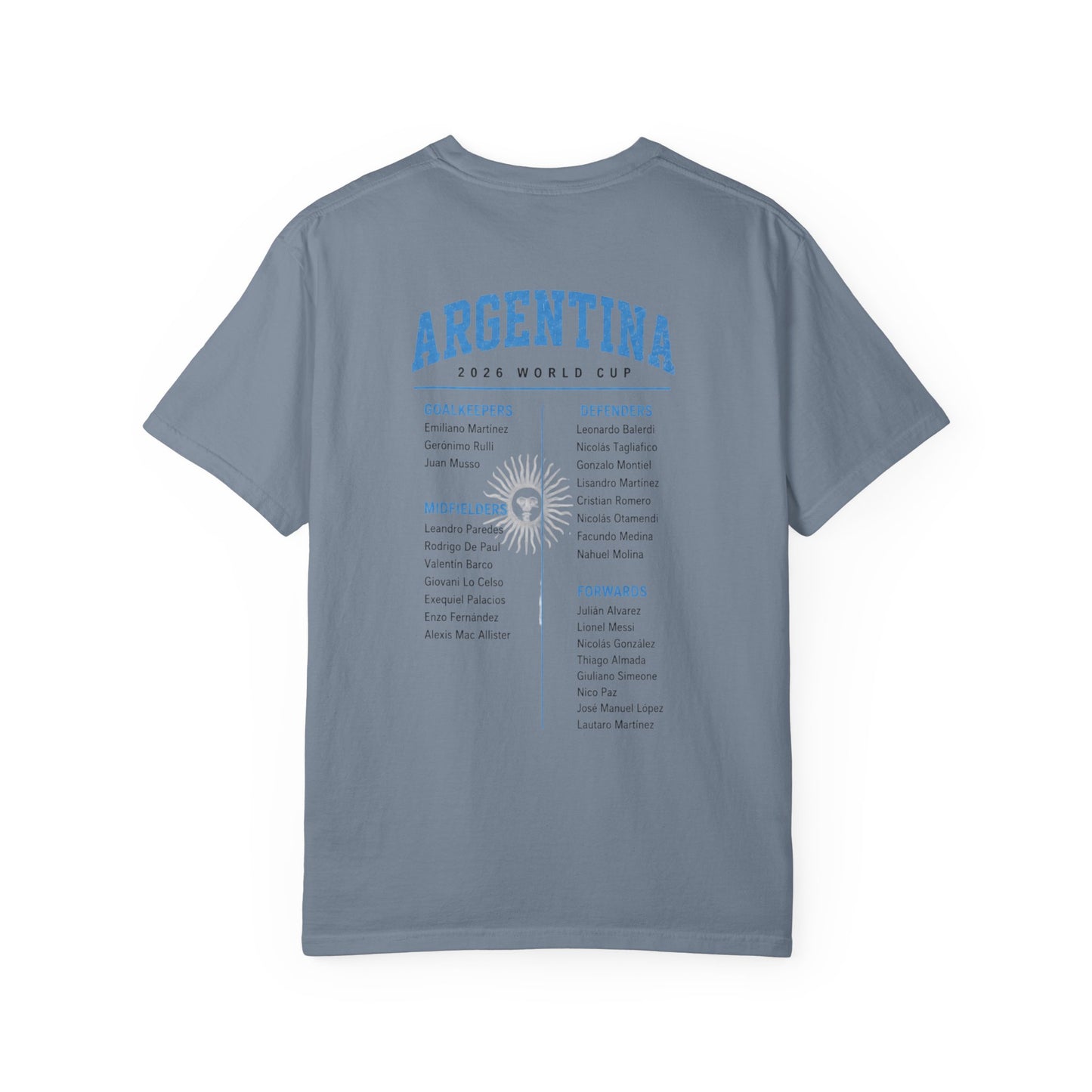 FIFA ARGENTINA Unisex Garment-Dyed T-shirt