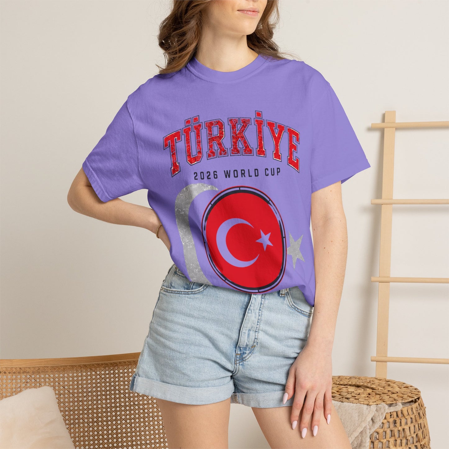 Turkey Unisex Garment-Dyed T-shirt