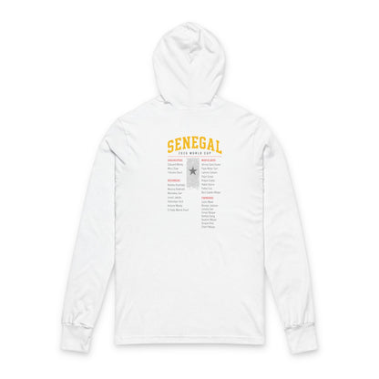 SENEGAL Hoodie Tee — Lightweight Hooded Long-Sleeve Shirt
