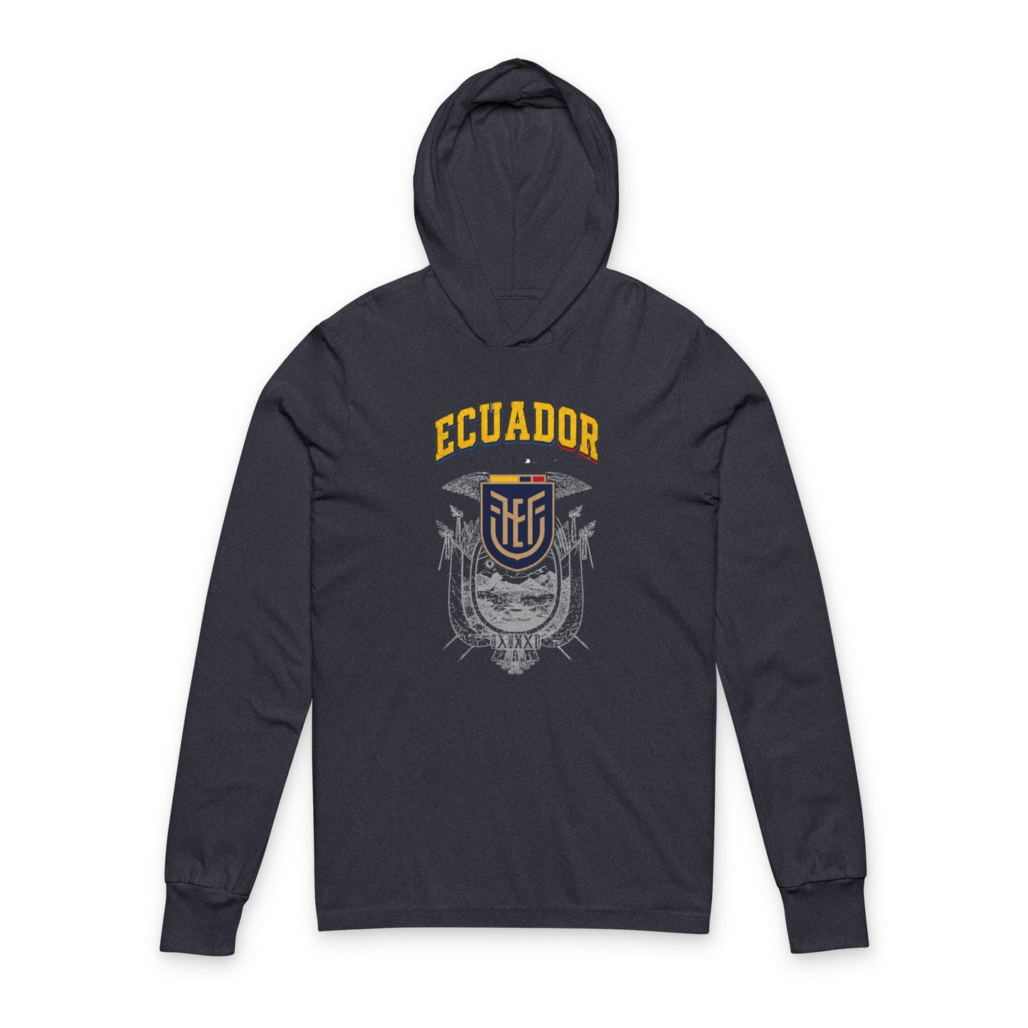 FIFA ECUADOR Hoodie Tee — Lightweight Hooded Long-Sleeve Shirt