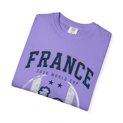 France Unisex Garment-Dyed T-shirt