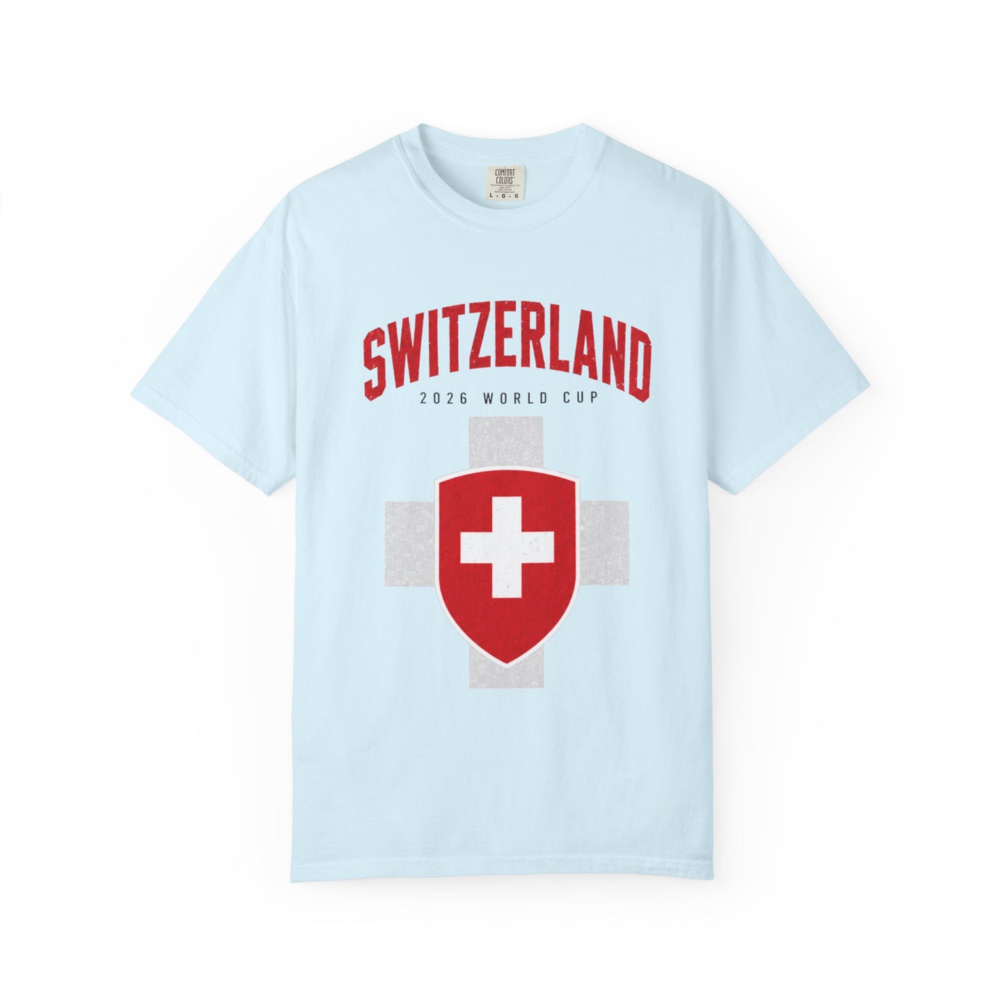 SWITZERLAND Unisex Garment-Dyed T-shirt