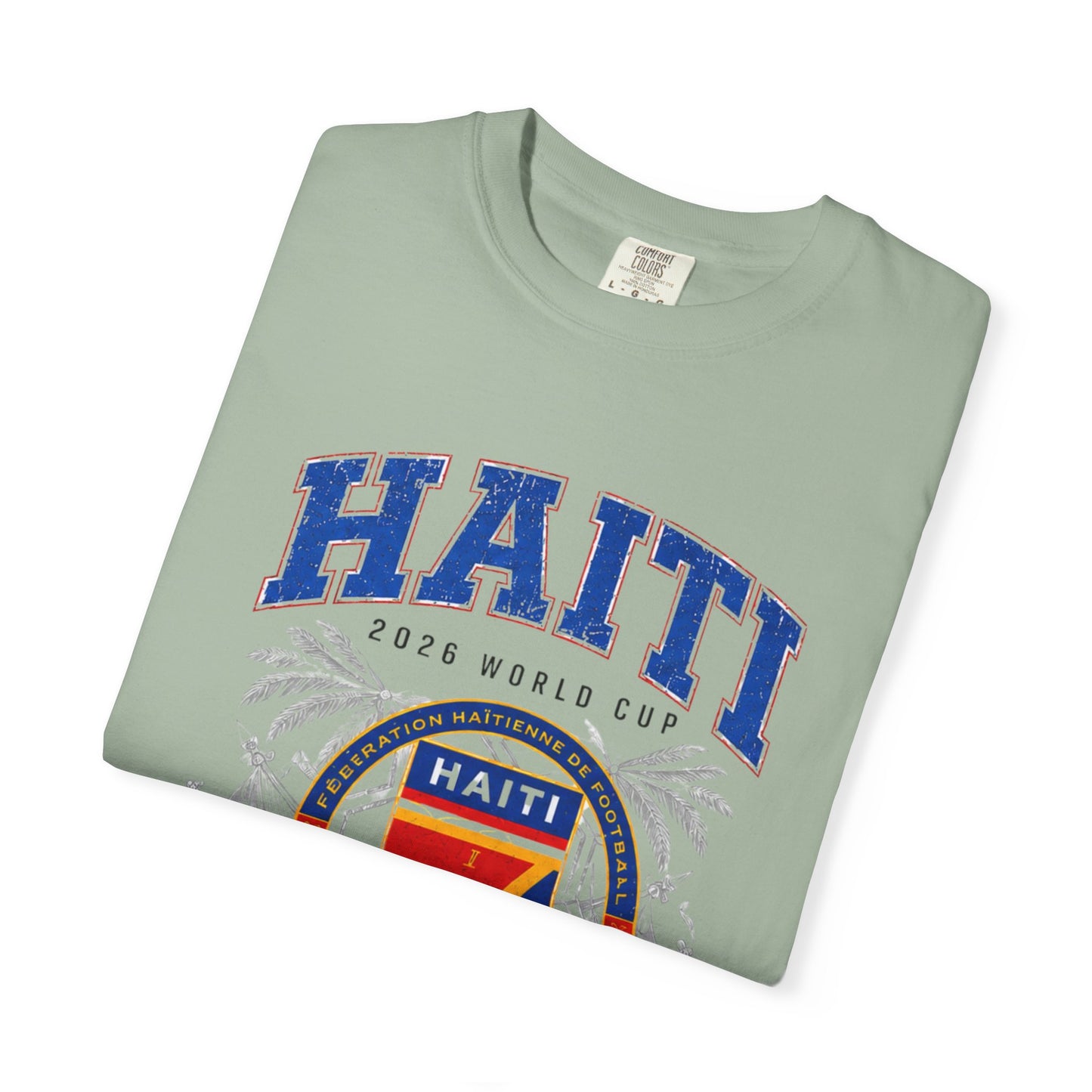 HAITI Unisex Garment-Dyed T-shirt