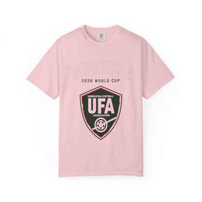 UZBEKISTAN Unisex Garment-Dyed T-shirt