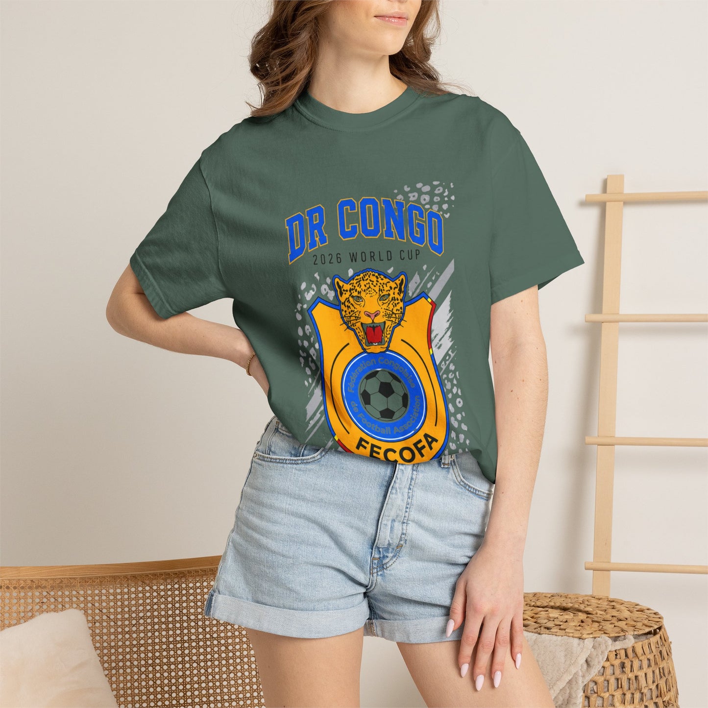 CONGO DR Unisex Garment-Dyed T-shirt
