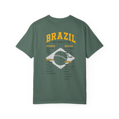 BRAZIL Unisex Garment-Dyed T-shirt