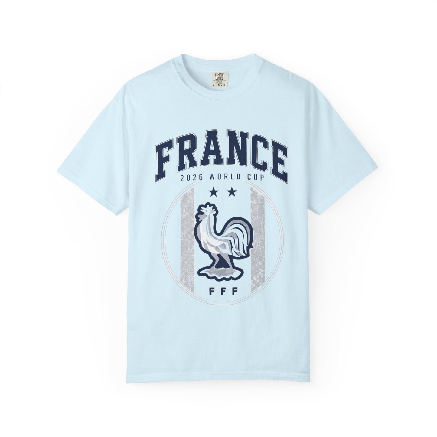 France Unisex Garment-Dyed T-shirt