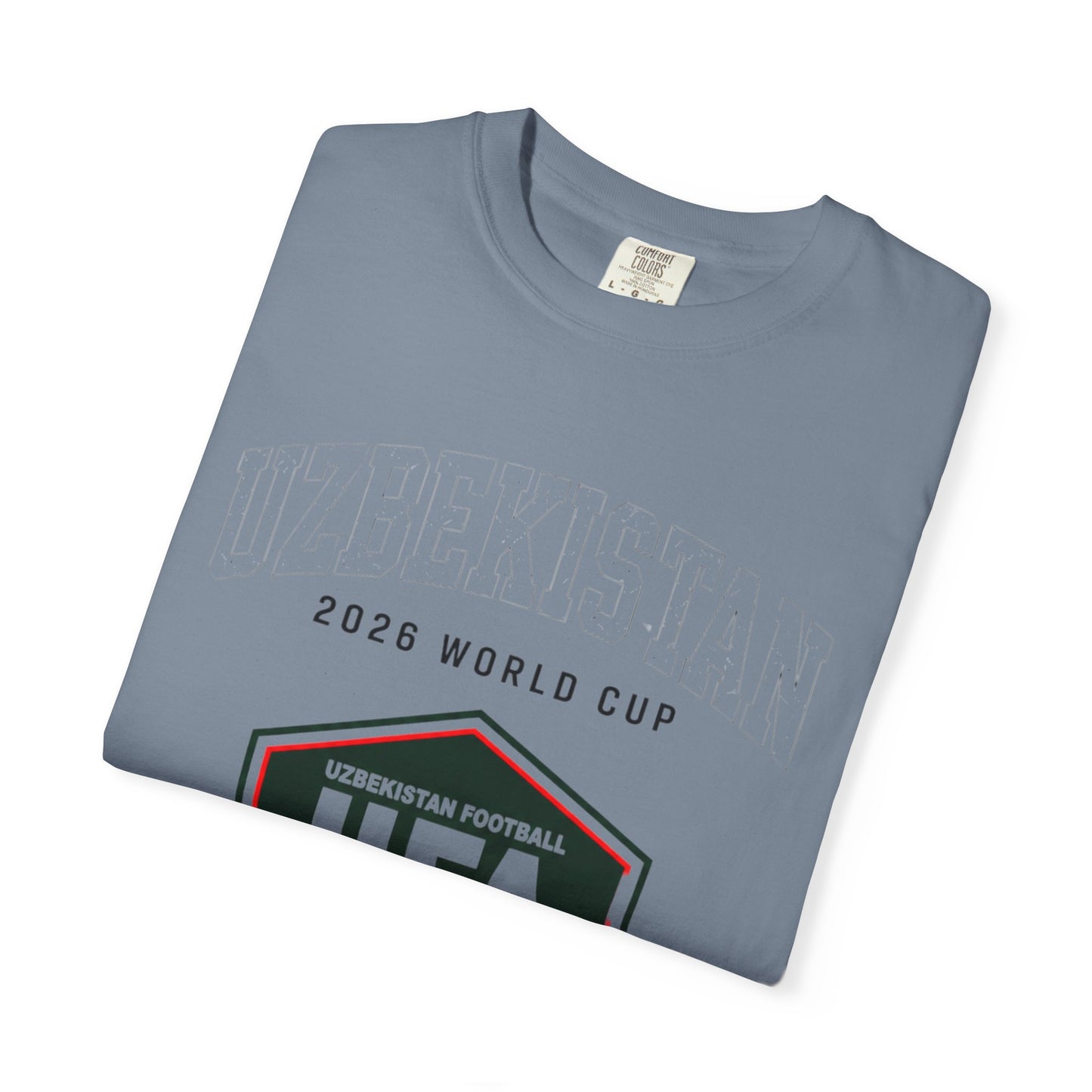 UZBEKISTAN Unisex Garment-Dyed T-shirt