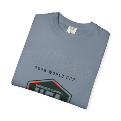 UZBEKISTAN Unisex Garment-Dyed T-shirt