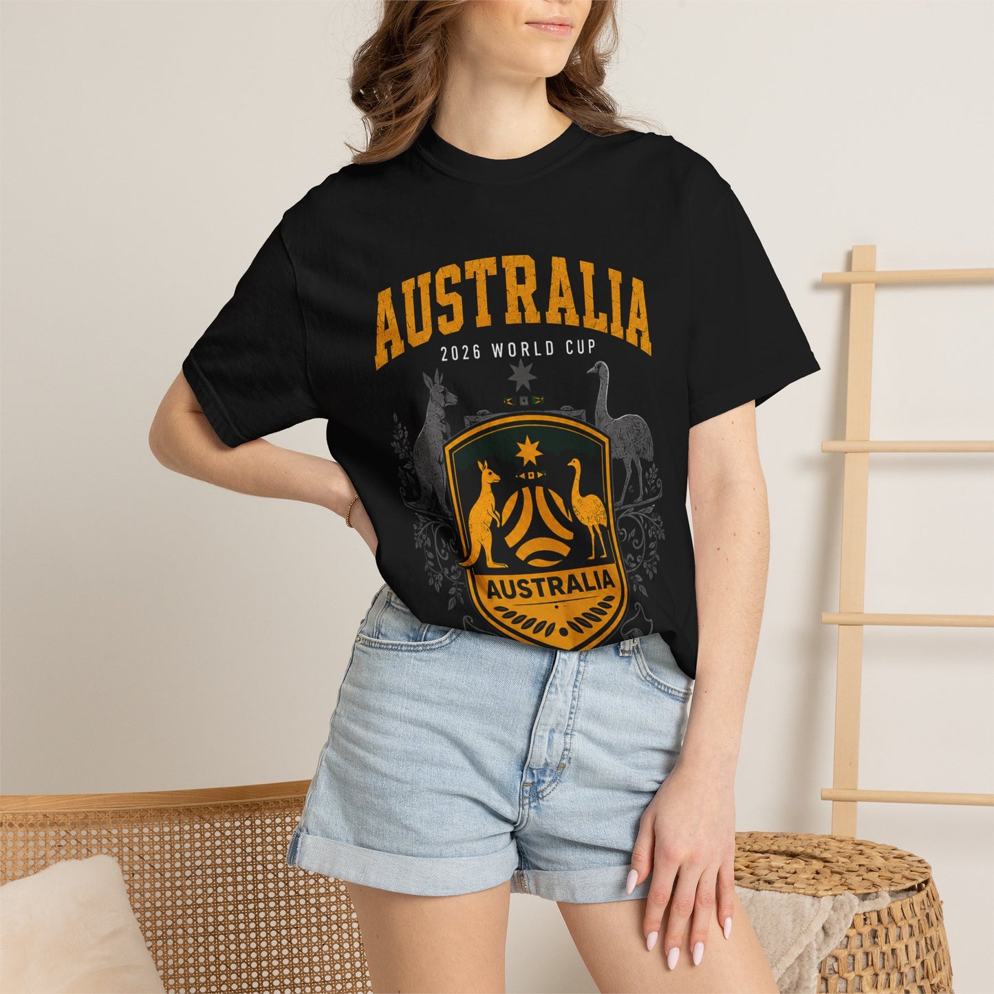 AUSTRALIA FIFA Unisex Garment-Dyed T-shirt