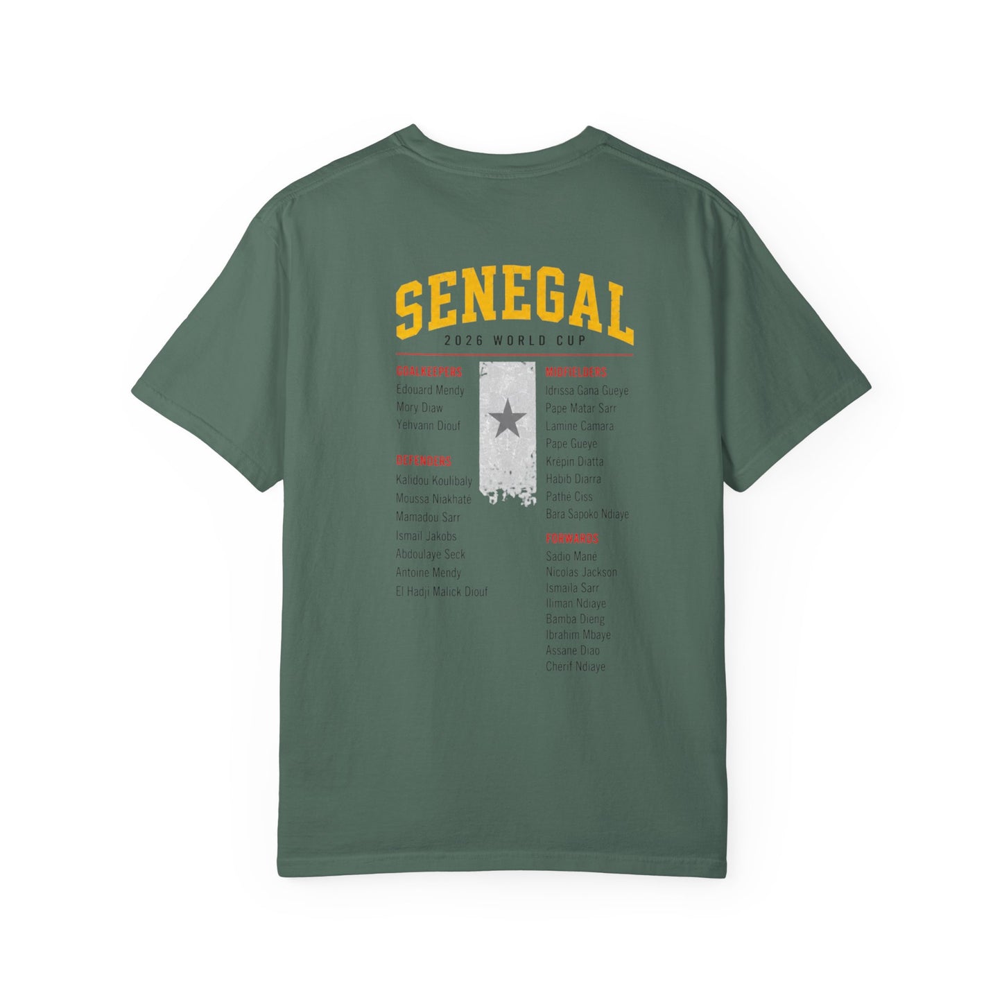 SENEGAL Unisex Garment-Dyed T-shirt