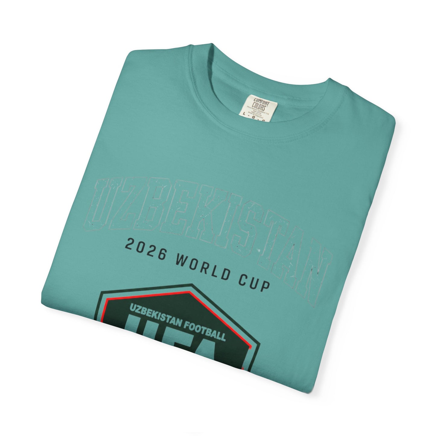 UZBEKISTAN Unisex Garment-Dyed T-shirt