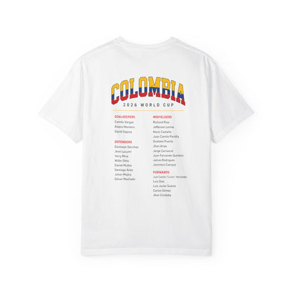 FIFA COLOMBIA Unisex Garment-Dyed T-shirt