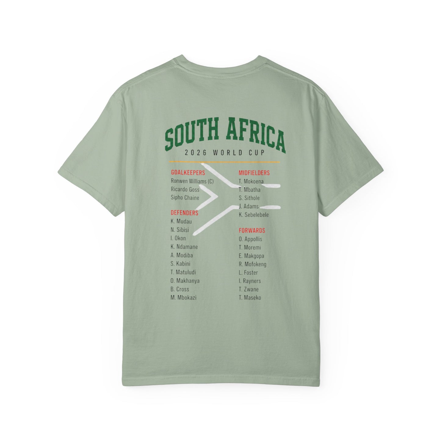 FIFA SOUTH AFRICA Unisex Garment-Dyed T-shirt