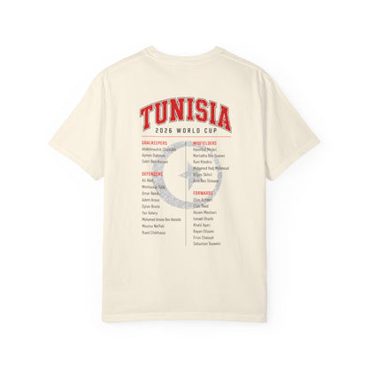 TUNISIA Unisex Garment-Dyed T-shirt